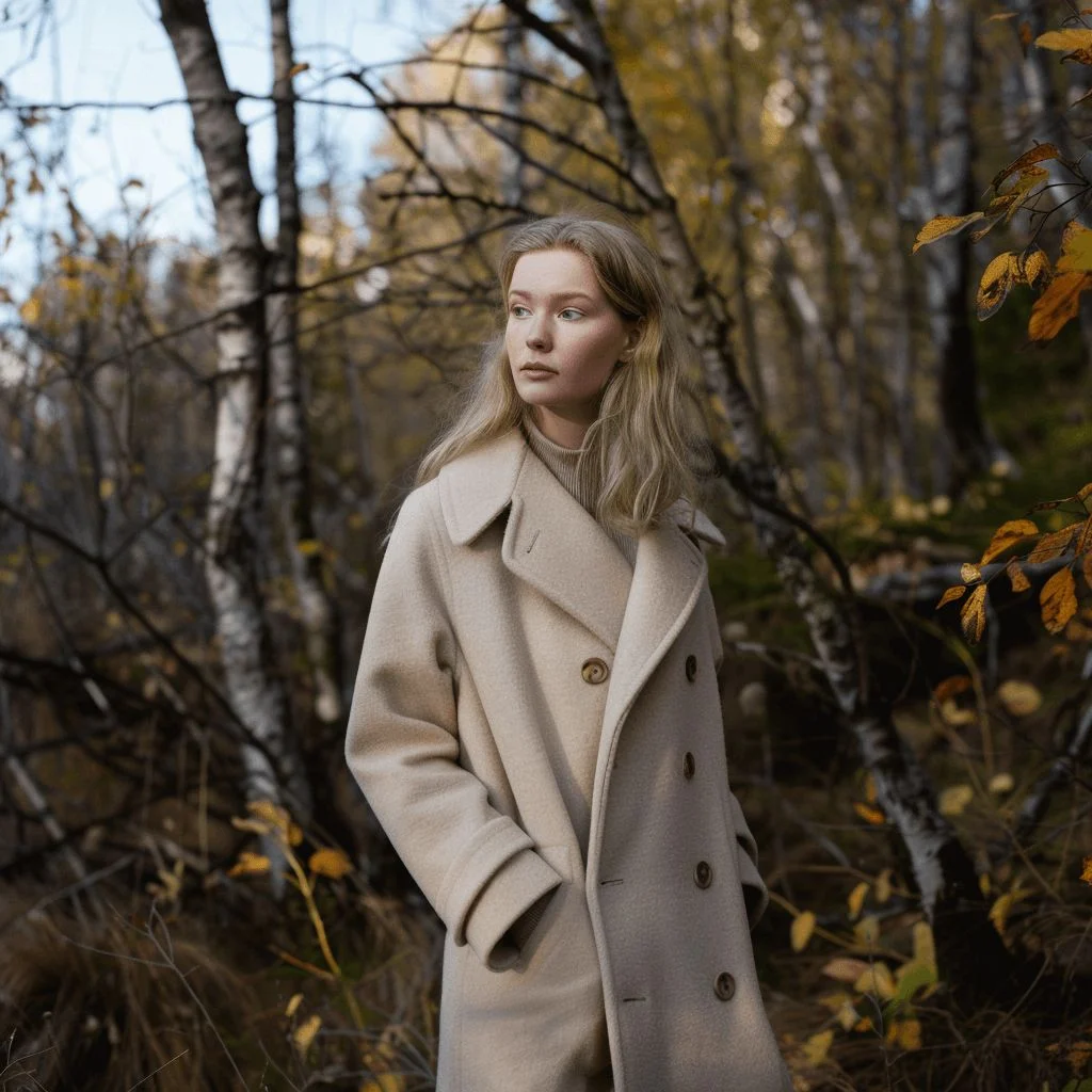 Cozy Up in a Wool Peacoat This Winter