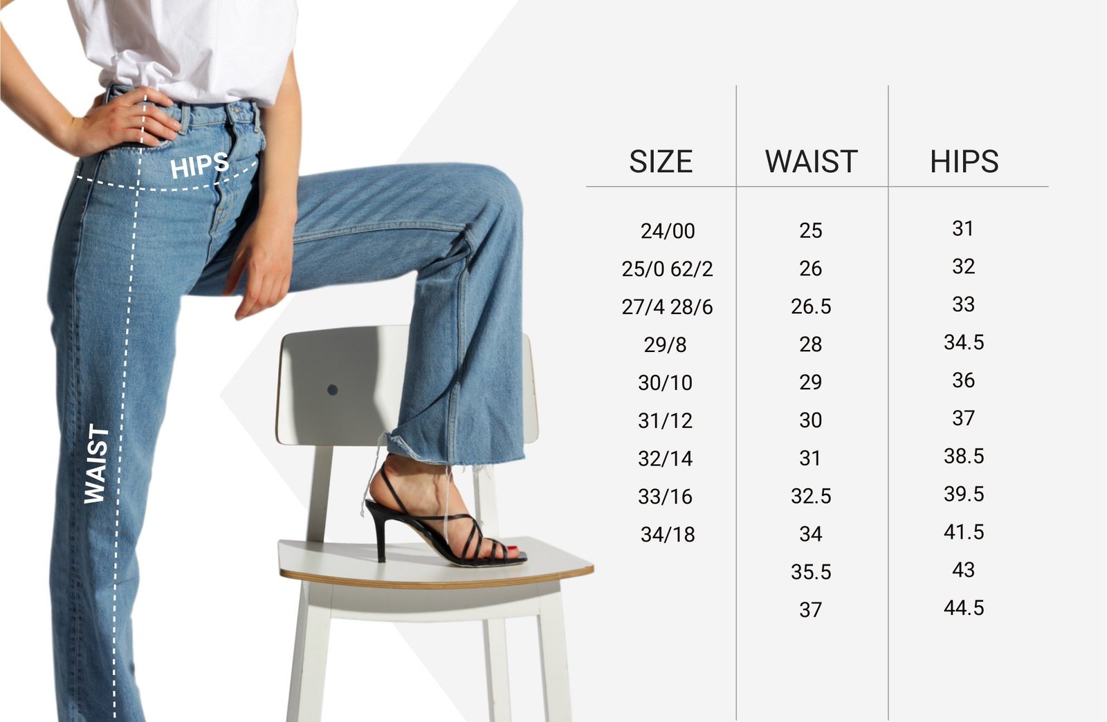 Jeans Sizes