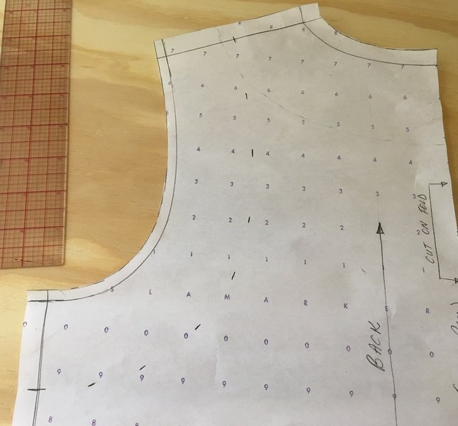 Placement Of Armholes And Necklines