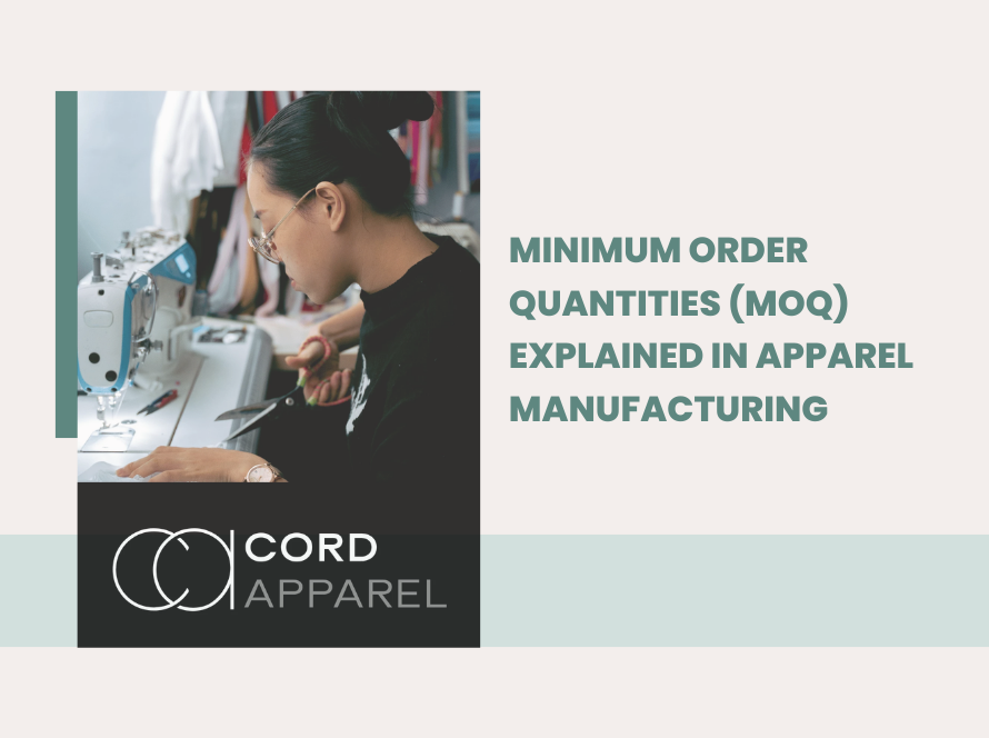 Minimum Order Quantities (MOQ) Explained in Apparel Manufacturing