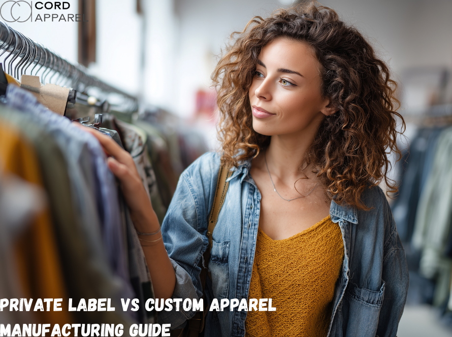 Private Label vs Custom Apparel Manufacturing Guide