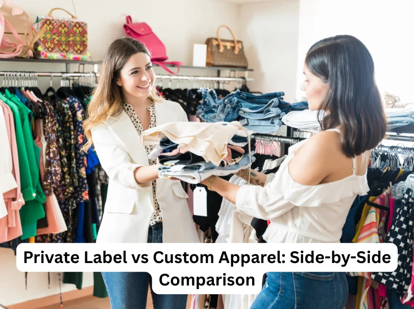 Private Label vs Custom Apparel Side-by-Side Comparison