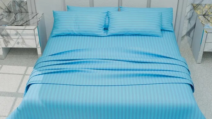 royale-linens-striped-bed-sheet
