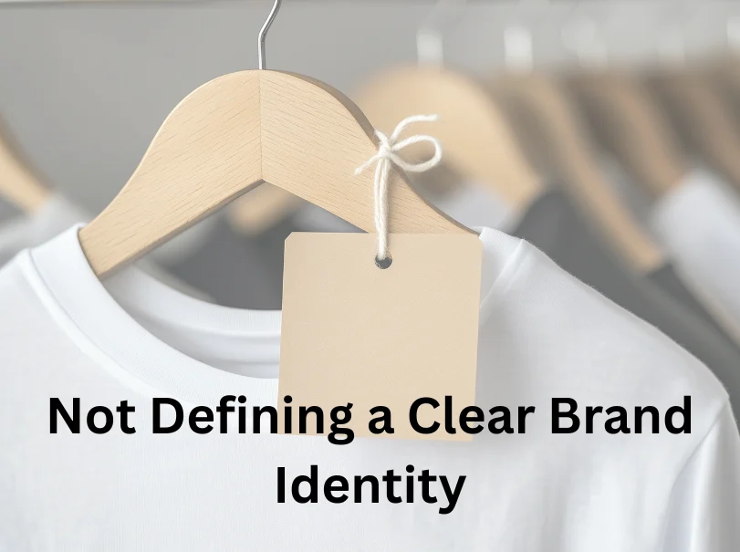 Not Defining a Clear Brand Identity