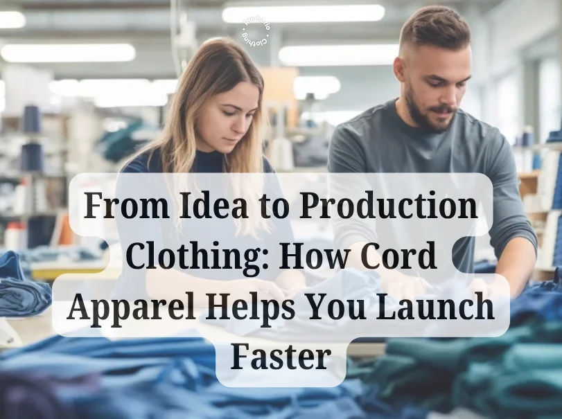 From Idea to Production Clothing: How Cord Apparel Helps You Launch Faster