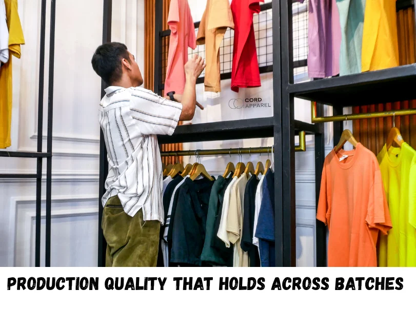 Production Quality That Holds Across Batches