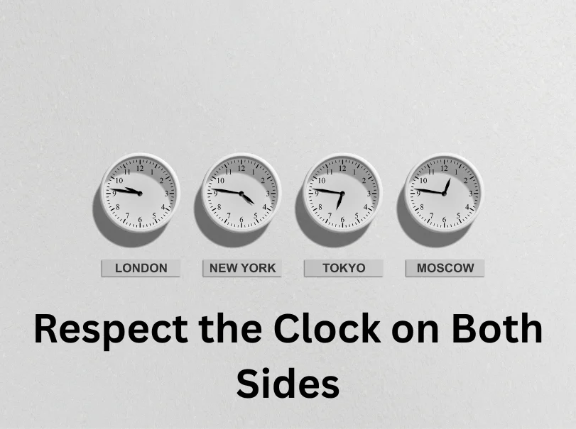 Respect the Clock on Both Sides