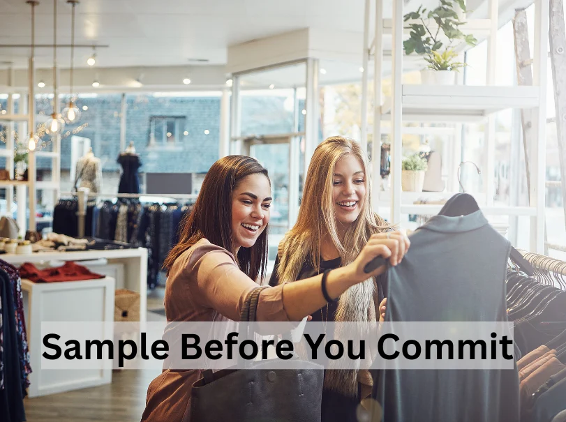 Sample Before You Commit