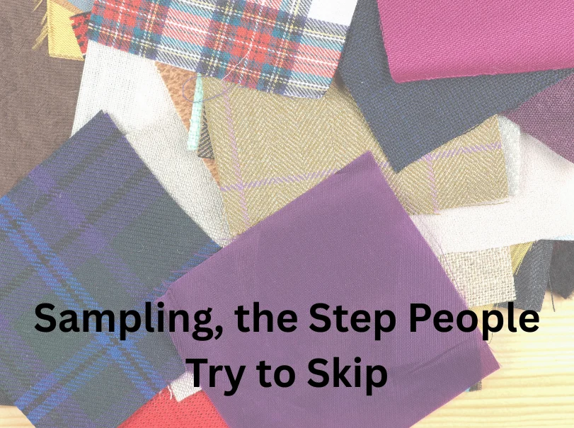 Sampling, the Step People Try to Skip