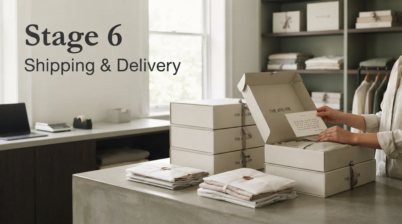 Stage 6 Shipping & Delivery