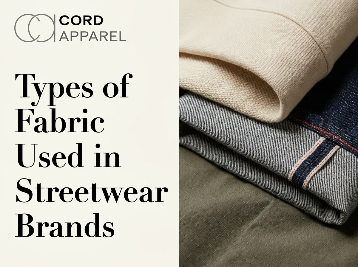 Types of Fabric Used in Streetwear Brands